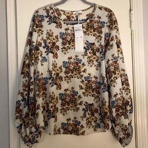 Floral Long Sleeve Blouse